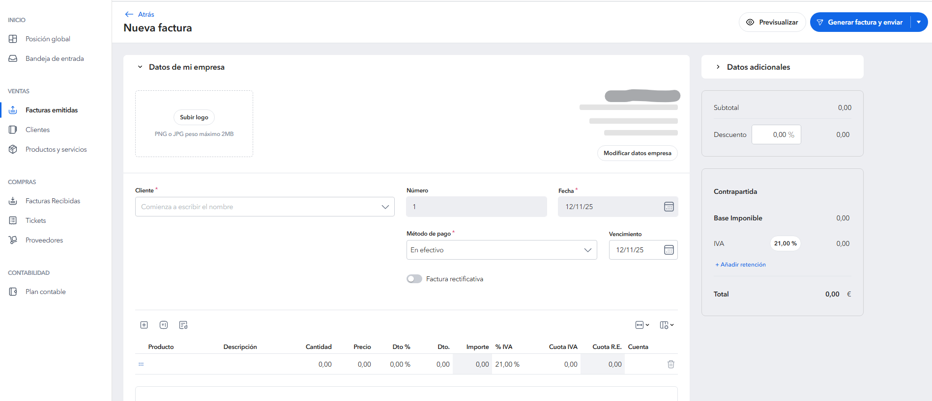 Factures Emeses ADARAL